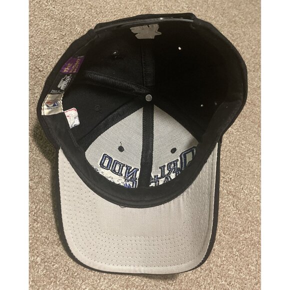 Vintage 90s Starter Orlando Magic NBA Script Wool Snapback Cap Hat Black OSFA - Picture 6 of 9